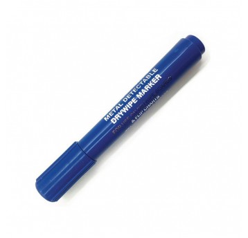 Marker ścieralny z okrągłą końcówką Niebieski 10sz