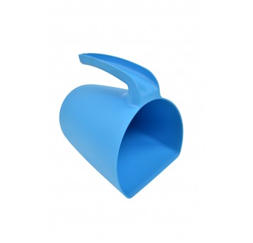 Plast. dzbanek-nabierak z podziałką wykryw. Nieb.