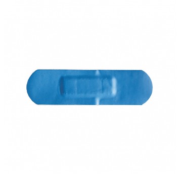 Plastry opatrunkowe wykr. Niebieskie 19mm x 72mm