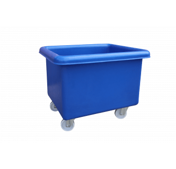 Pojemnik na kółkach 132 L Niebieski