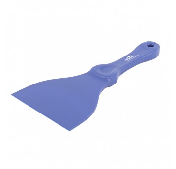 Skrobaczka duża z rączką antybakteryjna Niebieska