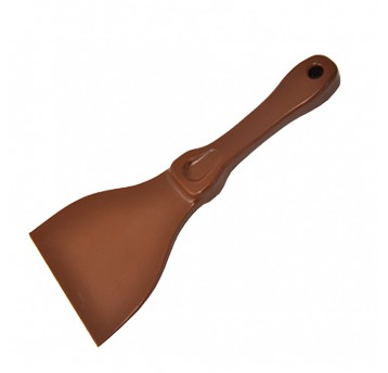 Skrobaczka duża z rączką Brązowa
