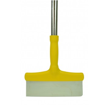 Skrobaczka ręczna z poli. ostrzem i al. ręko. Żół.