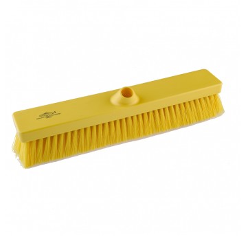 Szczotka do mycia i zamiatania w żywicy Żółta