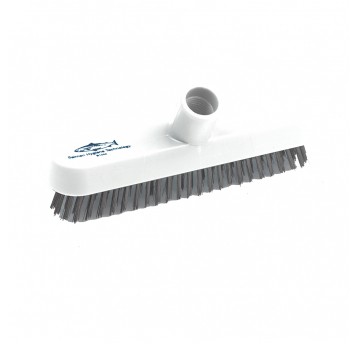 Szczotka do szorowania podłóg w żywicy Biała