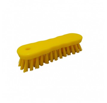 Szczotka ręczna twarda Żółta
