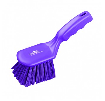 Szczotka z krótką rączką antybakteryjna Purpurowy
