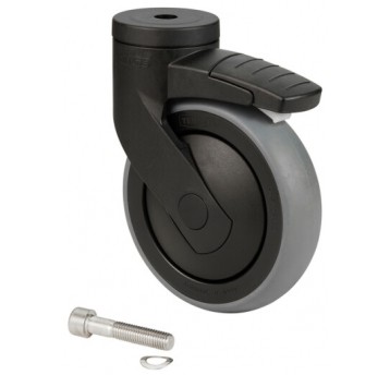 VIKAN Kółko do HyGo,5700x z hamulcem,O125,czarne