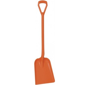 VIKAN Łopata, D Grip, 271 mm, pomarańczowa