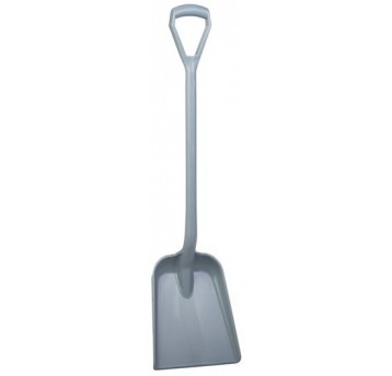 VIKAN Łopata, D Grip, 271 mm, szara