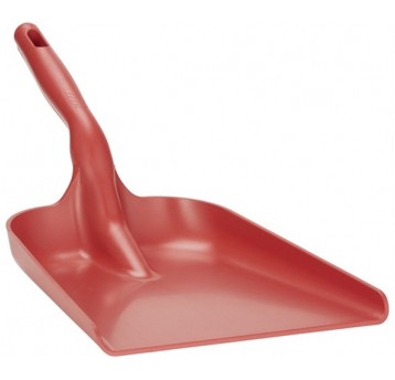 VIKAN Łopata z krótką rączk,wykryw,275 mm,czerwona