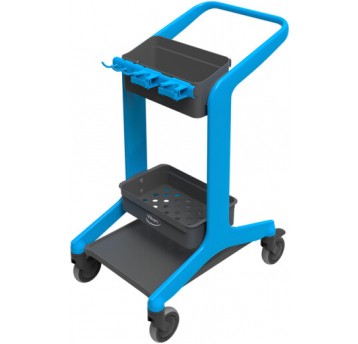 VIKAN Mobilna stacja czyszczącaHyGo,780mm,niebies