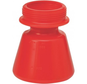 VIKAN Pojemnik zapasowy, 1,4 l, czerwony