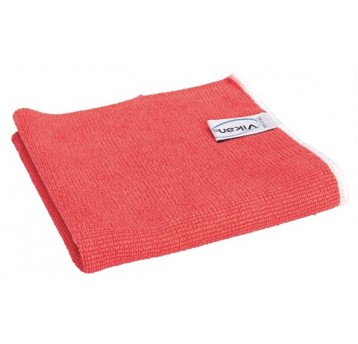 VIKAN Ściereczka z mikrofibry,32x32cm,czerwona