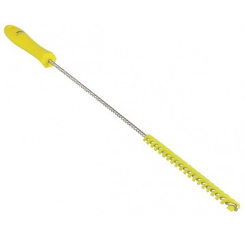 VIKAN Szczotka do rur,śr10mm,500mm,twarda,żółta