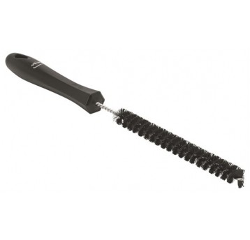 VIKAN Szczotka do rur,śr15mm,310mm,twarda,czarna
