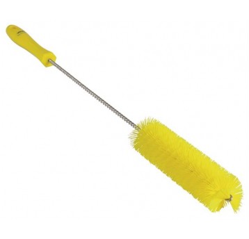 VIKAN Szczotka do rur,śr40mm,500mm,twarda,żółta