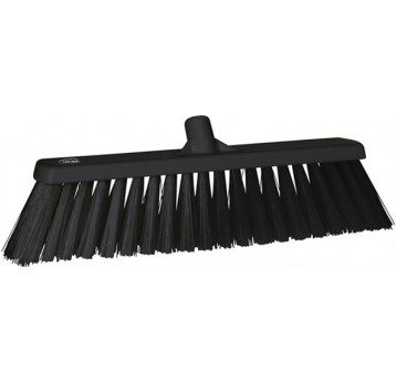 VIKAN Szczotka na kij, 530 mm, b.twarda, czarna
