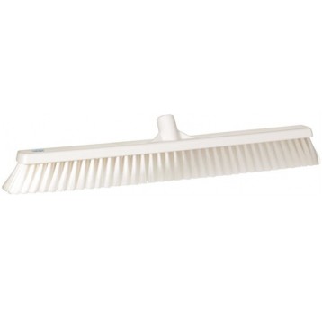 VIKAN Szczotka na kij, 610 mm, miękka, biała