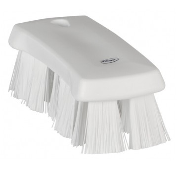 VIKAN Szczotka ręczna UST, 176 mm, twarda, biała