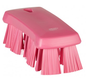 VIKAN Szczotka ręczna UST,176mm,twarda,różowa