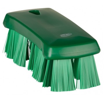 VIKAN Szczotka ręczna UST,176mm,twarda,zielona