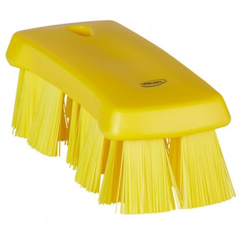 VIKAN Szczotka ręczna UST,176mm,twarda,żółta