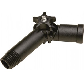 VIKAN Urządzenie kątowe z gwintem,140mm,czarny