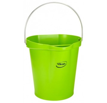 VIKAN Wiadro, 12 litrów, limonka
