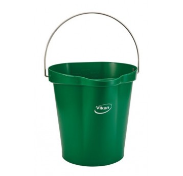 VIKAN Wiadro, 12 litrów, zielone