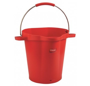 VIKAN Wiadro, 20 litrów, czerwone