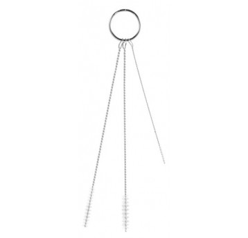 VIKAN Zestaw czysz.z 3szczotk,śr2,śr6,śr6 mm,150mm