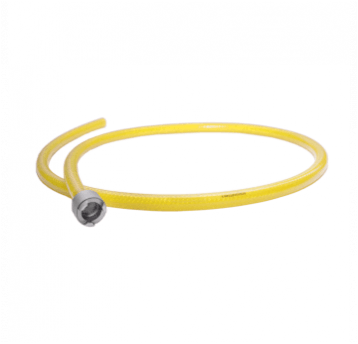 Wąż ssący z tubą ssącą Żółty