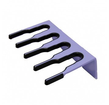 Wieszak ścienny z tworzywa Fioletowy