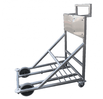 Wózek na mobilny punkt mycia – duży