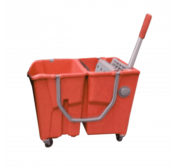 Wózek podwójny Dolly, czerwony