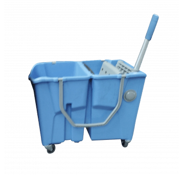 Wózek podwójny Dolly, niebieski