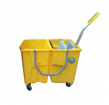 Wózek podwójny Dolly, żółty