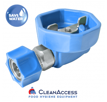 Zawór kulowy 1/2" w osł. gum. z szybkozłaczem SW