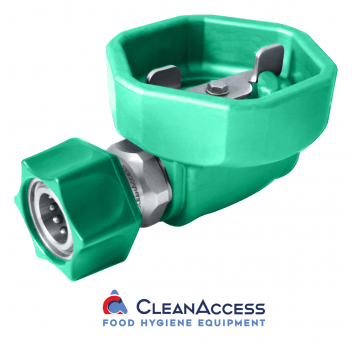 Zawór kulowy 1/2"w osłonie gumowej z szybkozłączem