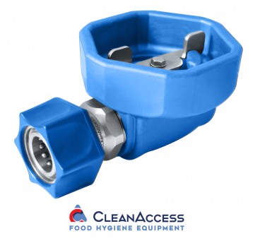 Zawór kulowy 1/2"w osłonie gumowej z szybkozłączem