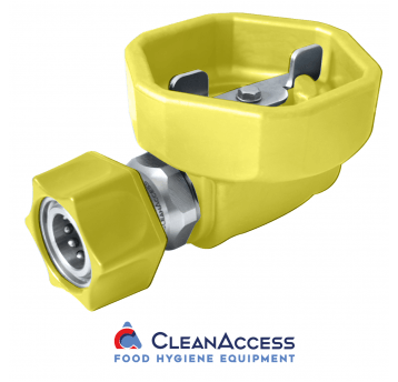 Zawór kulowy 1/2"w osłonie gumowej z szybkozłączem