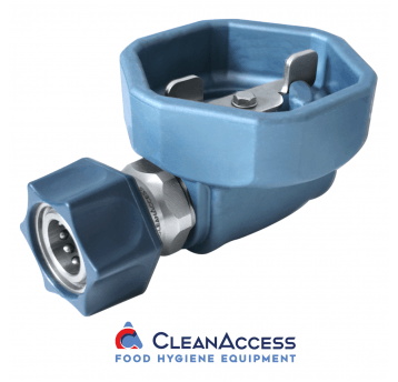 Zawór kulowy 1/2"w osłonie wykrywa z szybkozłączem