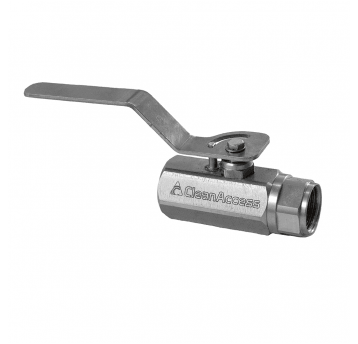 Zawór kulowy ULTRA HYGIENIC® 1/2" z rączką