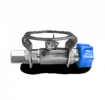 Zawór kulowy ULTRA HYGIENIC® 1/2"+ Złącze obrotowe