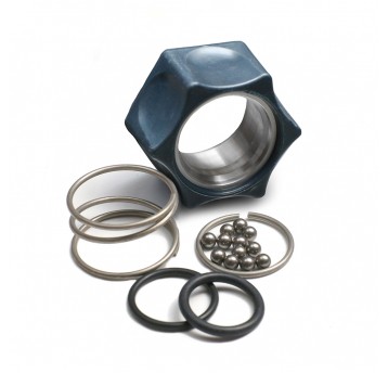 Zestaw napr. ULTRA HYGIENIC® szybkozłącza żeń. DET