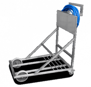 Zestaw węży przyłączeniowych do mobilnego punktu