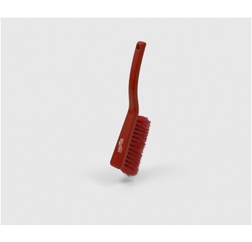 Zmiotka ręczna do szorowania w żywicy Czerwona